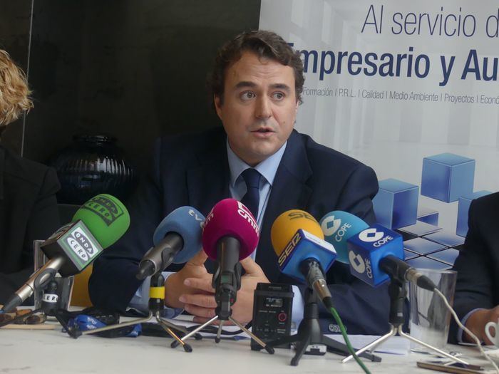David Peña, presidente de la Confederación de Empresarios de Cuenca
