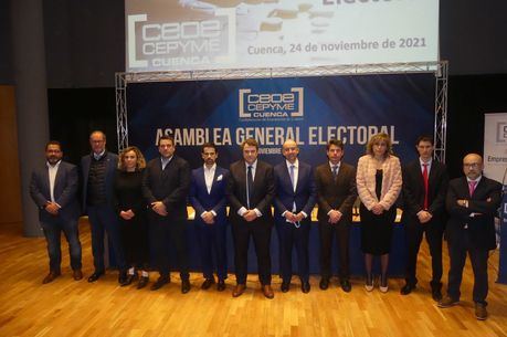David Peña reelegido por aclamación como presidente de CEOE CEPYME Cuenca