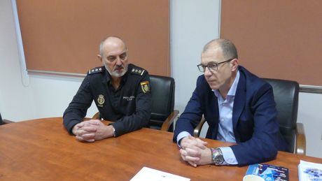 CEOE CEPYME Cuenca mantiene un primer encuentro con el nuevo Comisario Provincial de la Policía Nacional
