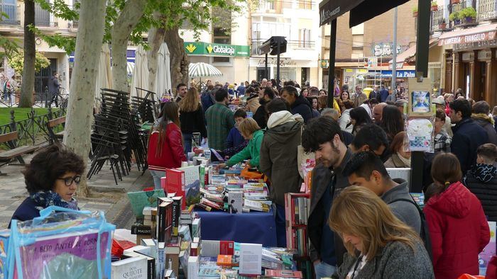 Más de 2.500 personas visitaron la plaza de la Hispanidad en el Día del Libro