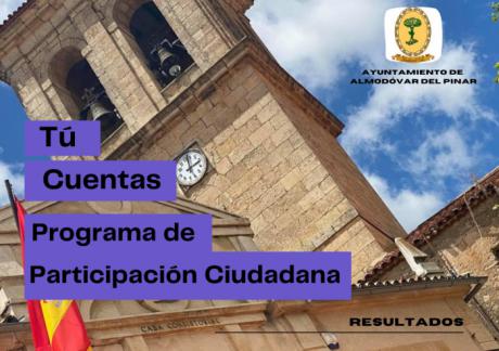 Almodóvar del Pinar finaliza con éxito el proceso de participación ciudadana para la mejora de los servicios que presta