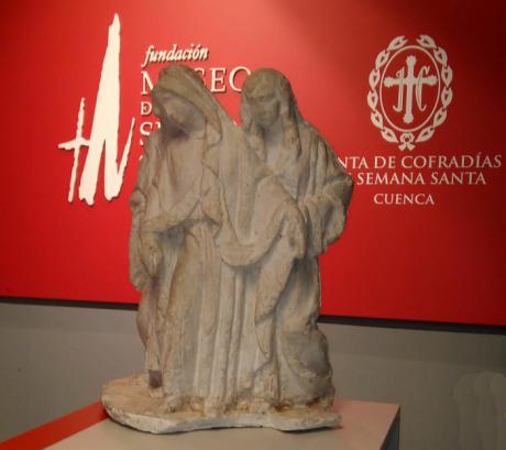 El escultor José Estopiñá dona al Museo de Semana Santa una pieza de Luis Marco Pérez