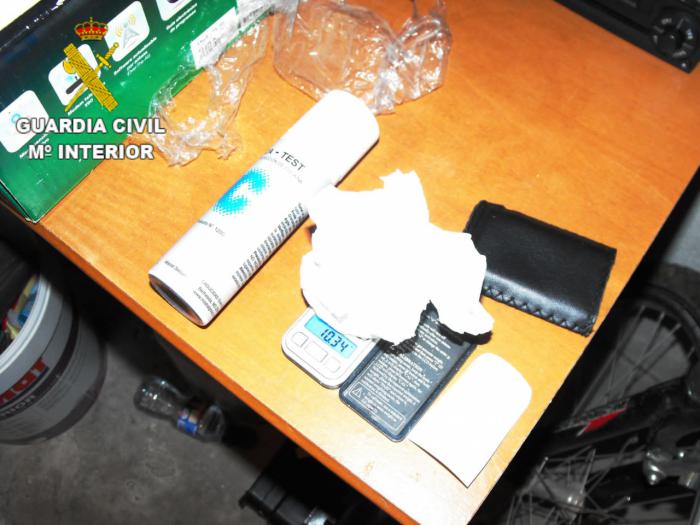 La Guardia Civil desactiva cinco puntos activos de venta de droga en La Mancha conquense