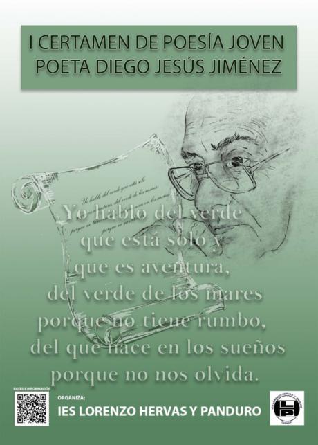 Convocado el I Certamen de poesía Diego Jesús Jiménez