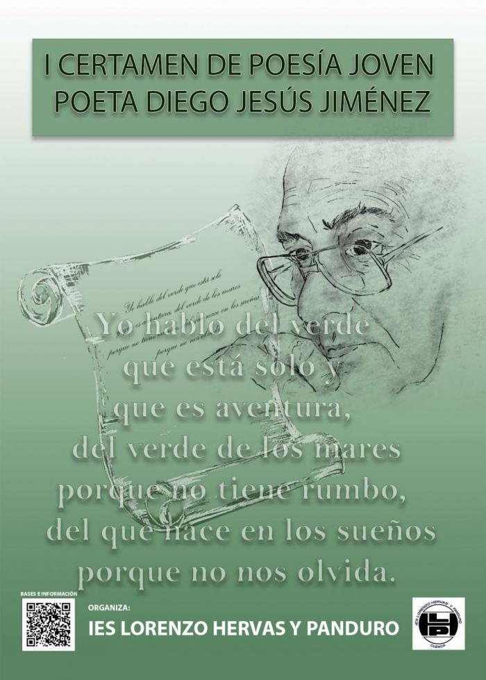 Convocado el I Certamen de poesía Diego Jesús Jiménez