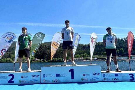 David Olivares, del Cuenca con Carácter, conquista Galicia y se proclama subcampeón de España en los 200 metros