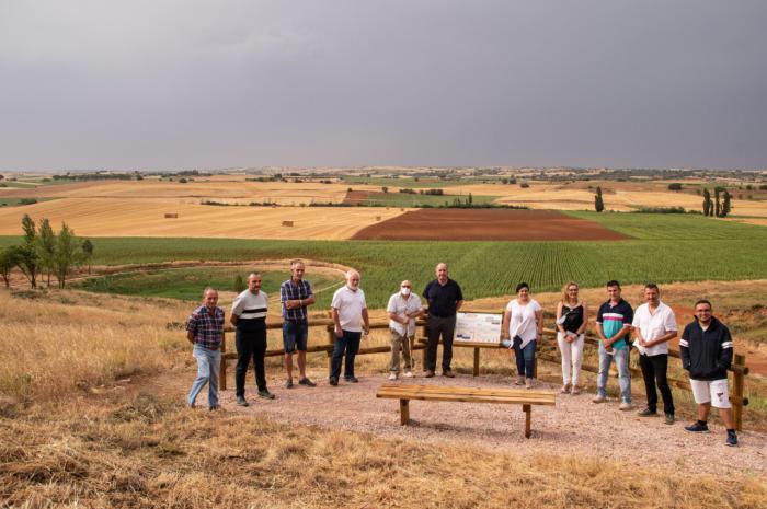 La Diputación de Cuenca inaugura el sendero del pozo Airón que se encuentra entre La Almarcha y Castillo de Garcimuñoz