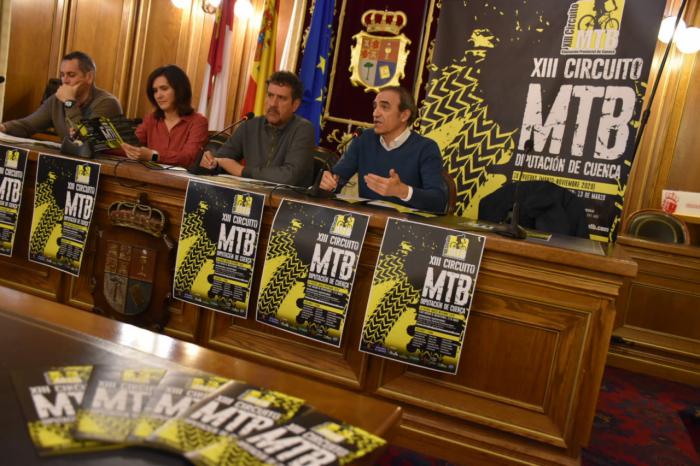 La Diputación presenta el XIII circuito de MTB con una prueba más y muchas novedades para aumentar la participación