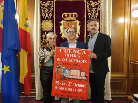 El recinto de la Hípica acoge este fin de semana la séptima Feria de las Antigüedades de Cuenca