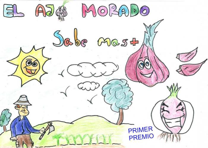 La IGP Ajo Morado de Las Pedroñeras falla los premios del VII Concurso de dibujo infantil celebrado durante el confinamiento