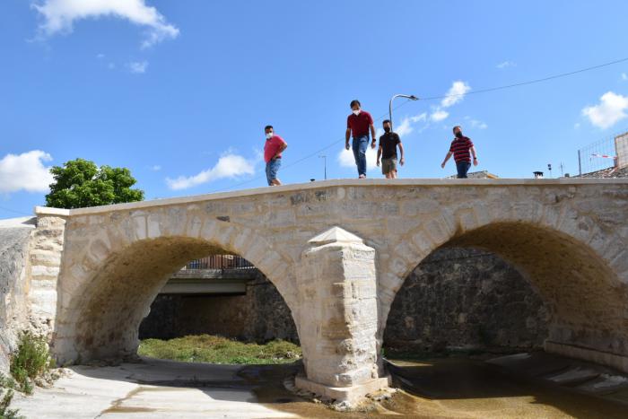 Finalizan las obras de rehabilitación del puente histórico de Fuentes