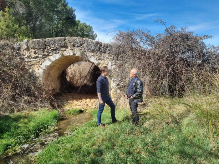 La Diputación invertirá 50.000 euros en restaurar el Puente del Canto que se encuentra en Fuentenava de Jábaga