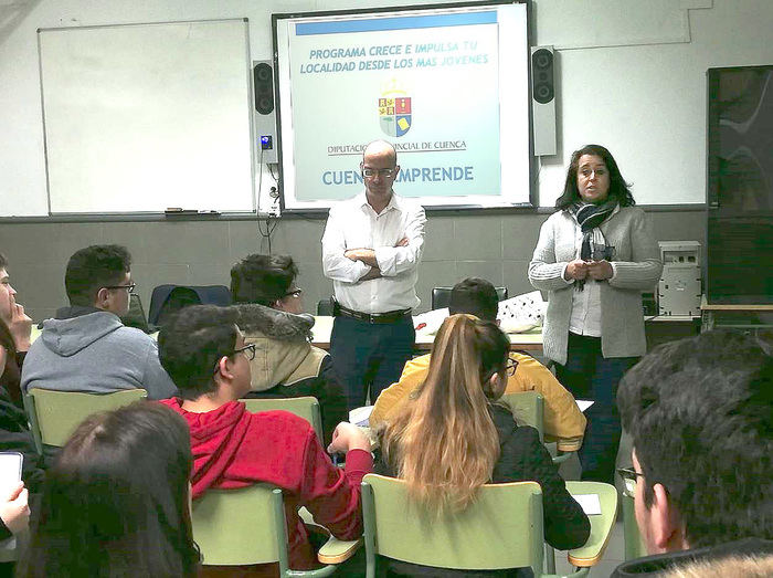 Diputación mantiene su apuesta por fomentar la cultura emprendedora entre los jóvenes estudiantes