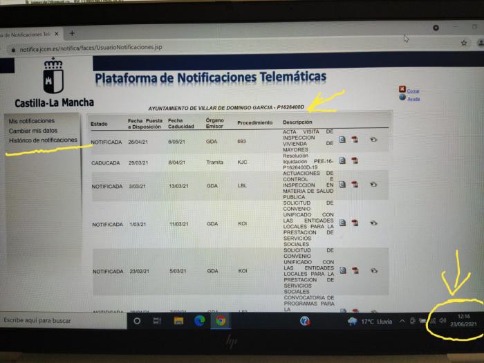 Parrilla desmiente al PSOE y demuestra que no ha recibido ninguna notificación de la Junta sobre la musealización de Noheda