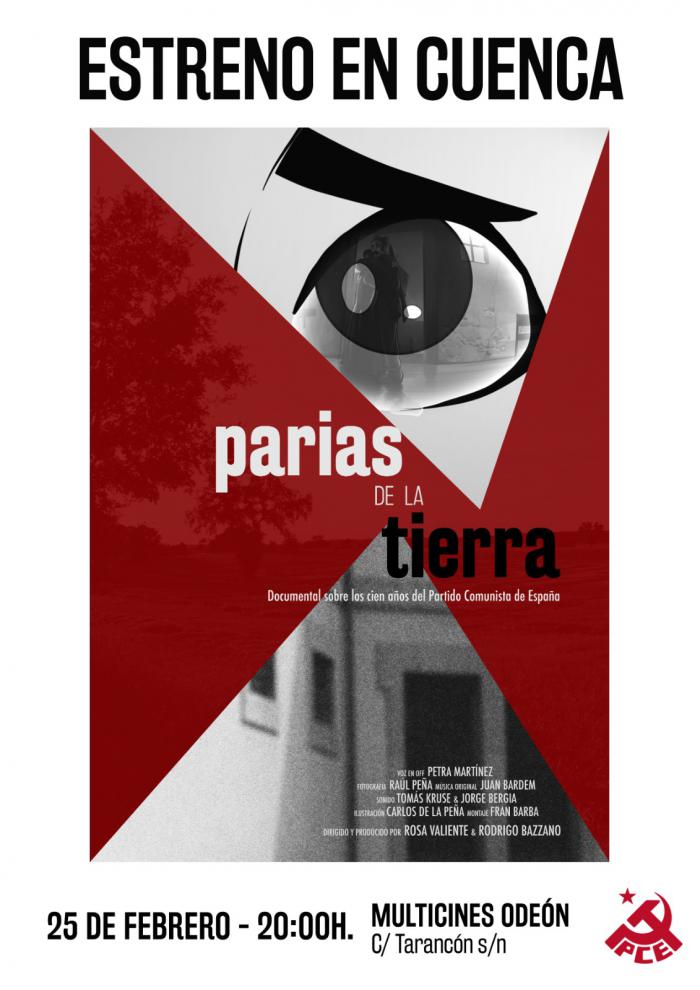 Se estrena en cines ‘Parias de la Tierra’, el documental sobre la historia del PCE dirigido por una conquense