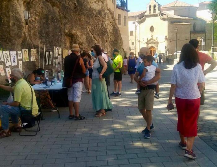 Satisfacción con la acogida del Paseo del Arte al que ya se han sumado veinte los artistas locales