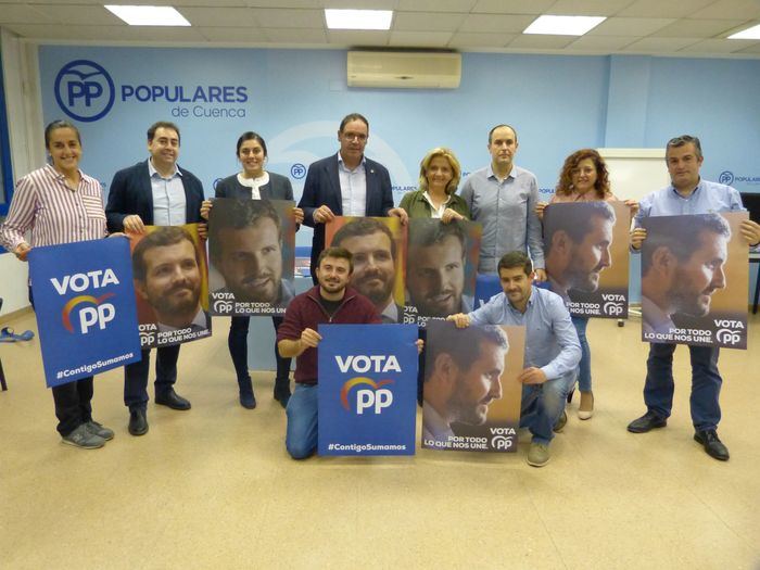 El PP arranca su campaña pidiendo que se aglutine el voto en el Partido Popular como única alternativa al PSOE de Pedro Sánchez