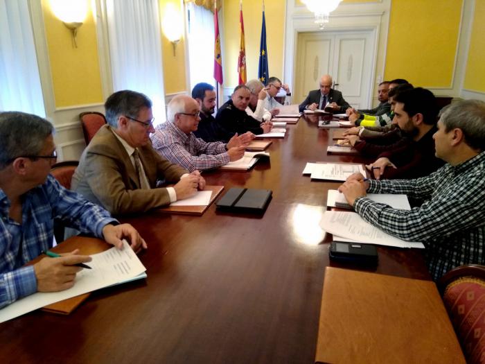 El subdelegado del Gobierno en Cuenca presenta el Plan de Vialidad Invernal 2018/19