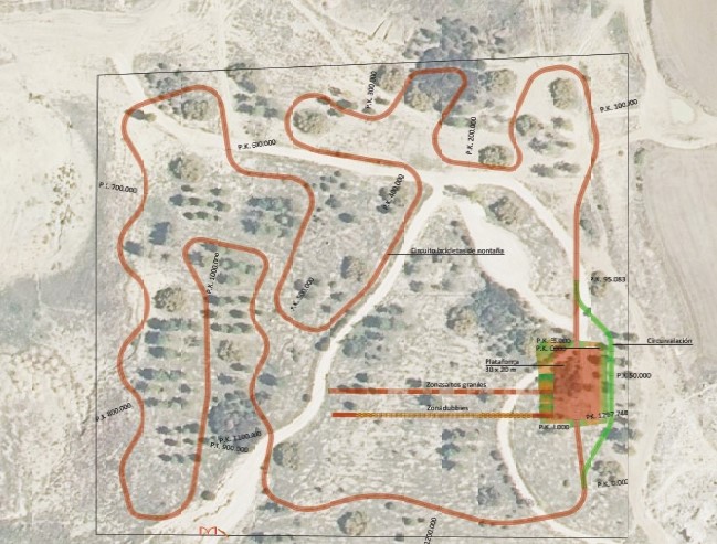 La capital contará con un circuito para bicicletas de montaña en Villa Román