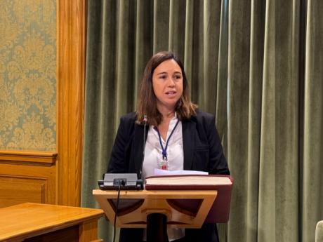Soledad Blanco toma posesión como nueva concejala del PP en el Ayuntamiento de Cuenca