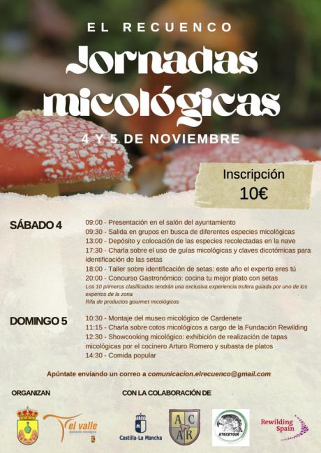 El Recuenco organiza unas jornadas micológicas para el 4 y 5 de noviembre