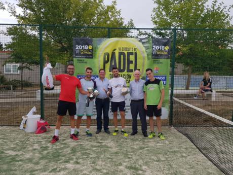 Arcas acogió la décima prueba del VI Circuito de Pádel Diputación de Cuenca con participación de 10 parejas