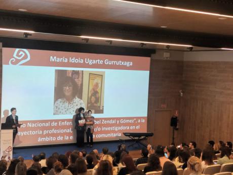 La profesora de la UCLM Idoia Ugarte Gurrutxaga recibe el Premio Zendal a la trayectoria docente e investigadora