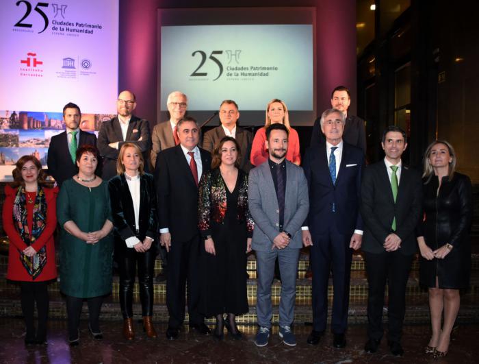Mariscal asiste a la presentación del programa de actividades para celebrar el 25 aniversario del Grupo de Ciudades Patrimonio de la Humanidad