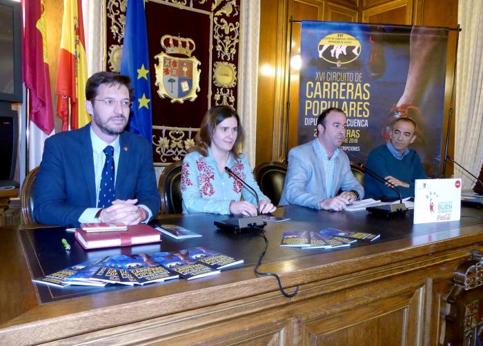 El XVI Circuito de Carreras Populares Diputación de Cuenca 2018 arrancará en Casasimarro y concluirá en Cuenca