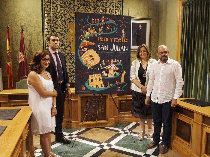 Cuenca ya tiene cartel para la Feria y Fiestas de San Julián 2017