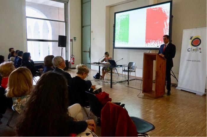 Ángel Mariscal presenta en Milán la oferta turística y cultural de las Ciudades Patrimonio