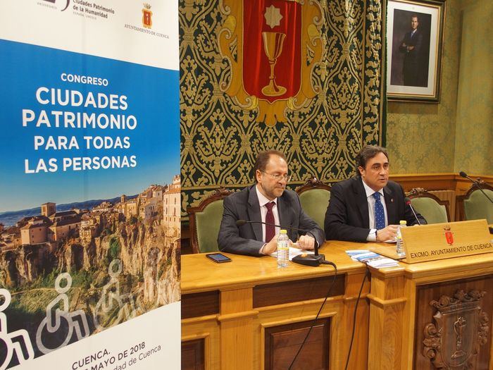 El Grupo de Ciudades Patrimonio de la Humanidad, Ayuntamiento de Cuenca y la Fundación ONCE organizan el congreso ‘Ciudades Patrimonio para todas las personas’