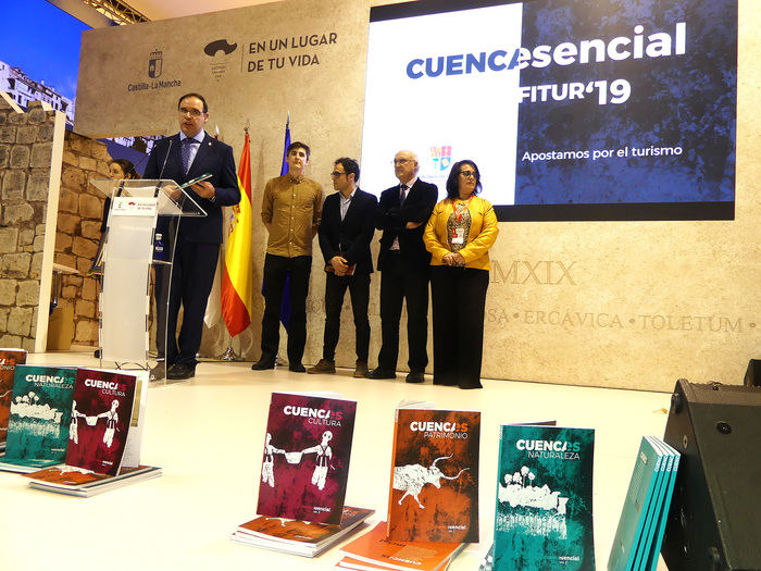 Diputación muestra en FITUR una oferta turística de Cuenca “esencial, global y, sobre todo, actualizada”