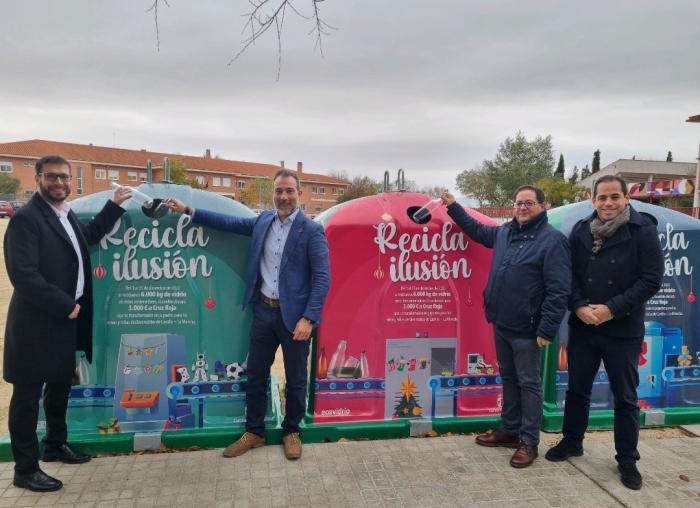 Ecovidrio y Junta ponen en marcha el reto solidario “Recicla ilusión” para promover el reciclaje de envases de vidrio en 5 localidades de la región