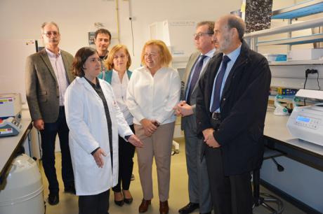 La presidenta del CSIC visita el Instituto de Investigación en Recursos Cinegéticos en el Campus de Ciudad Real