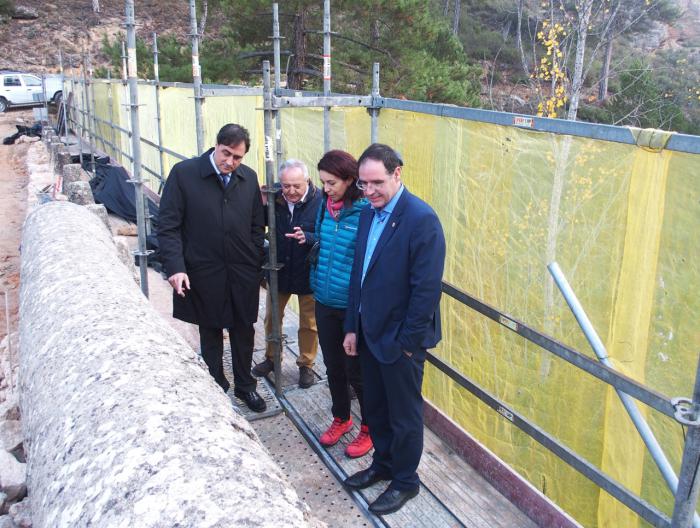 A buen ritmo las obras de rehabilitación del Puente del Chantre