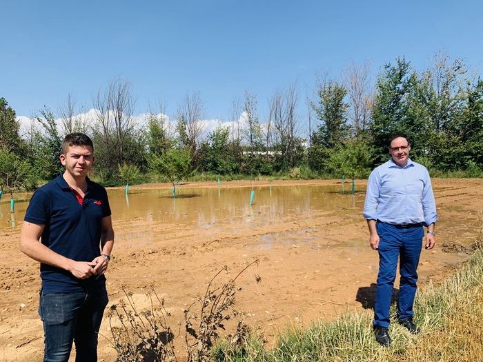 Prieto reclama en su visita a La Manchuela que no se excluya de nuevo a Cuenca de las ayudas por los daños de las tormentas