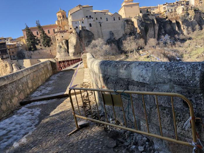 Se inician las obras de accesibilidad en el Puente de San Pablo