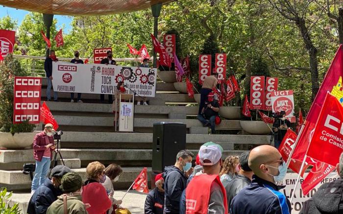 UGT reclama en las calles de la región que el Gobierno cumpla con la clase trabajadora