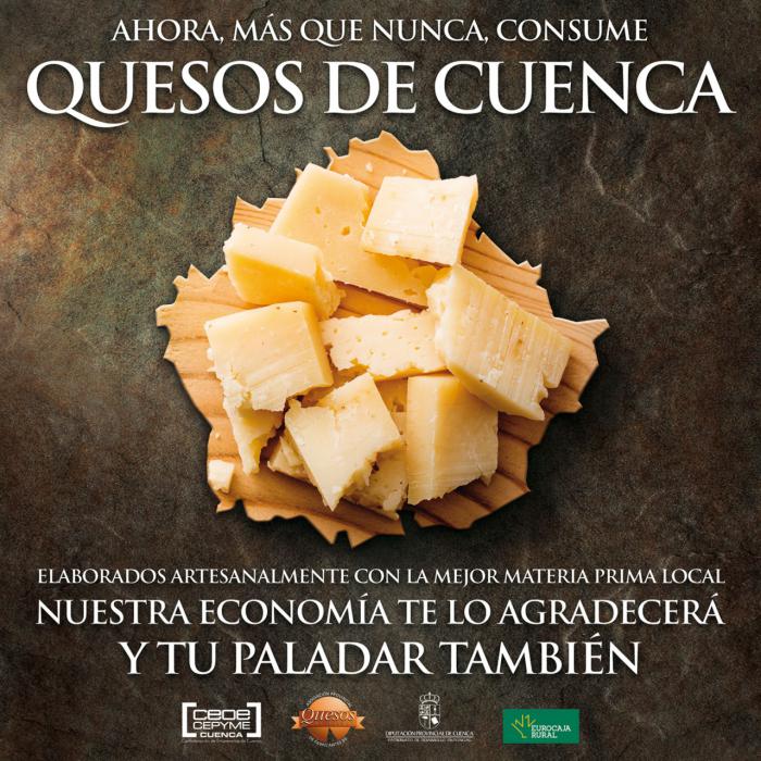 Los fabricantes de queso de Cuenca animan a consumir los productos elaborados en la provincia