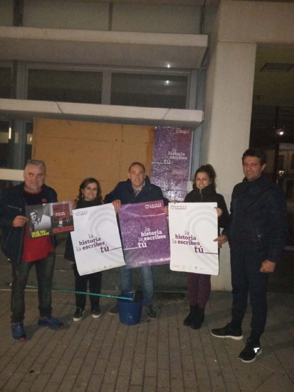 Unidas Podemos inicia la campaña en Beteta para visibilizar la España Vaciada