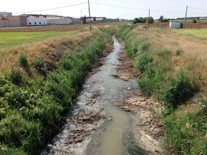 Río Valdemembra  a su paso por Quintanar del Rey