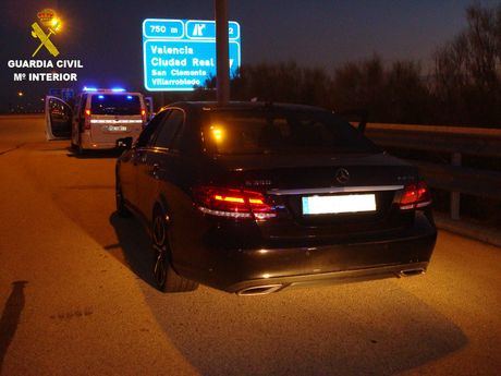 Investigan a una persona que conducia a 224 km/h
