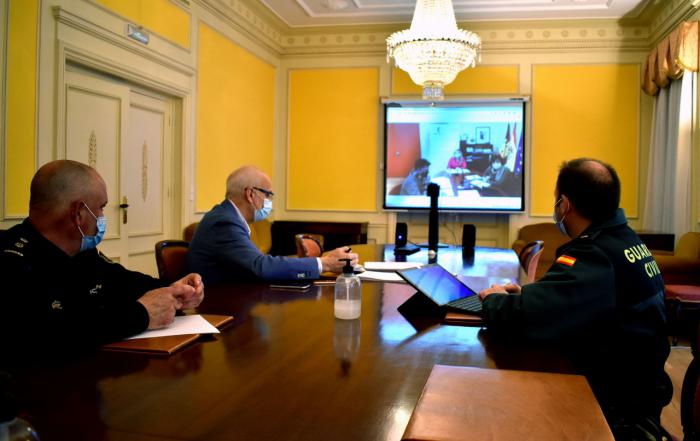 Se reúne la mesa de Coordinación Operativa Provincial para el control y seguimiento de las restricciones Nivel 3 reforzado en la provincia