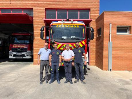 La Diputación va a acometer obras de mejora y rehabilitación en el parque de bomberos de Tarancón