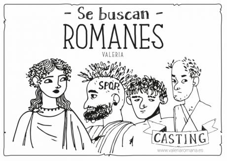 La ciudad romana de Valeria busca personajes