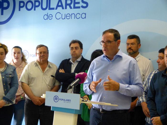 Prieto pregunta al PSOE por qué está en contra de invertir más de 13 millones de euros en la provincia de Cuenca