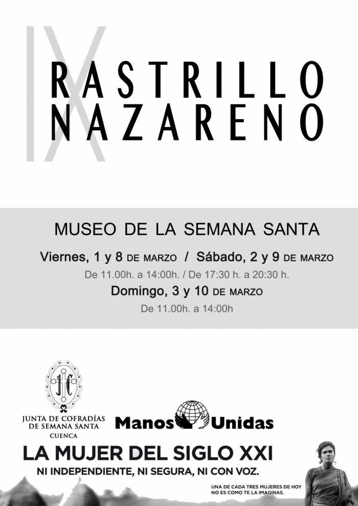 El Museo de la Semana Santa acoge la novena edición del Rastrillo Nazareno