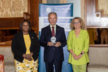 Globalcaja recibe el reconocimiento ‘Contigo Somos+’ como socio prescriptor del Pacto Mundial de Naciones Unidas