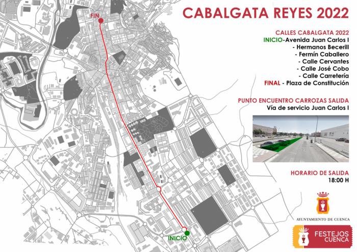 La Cabalgata de los Reyes Magos implicará restricciones de tráfico este miércoles 